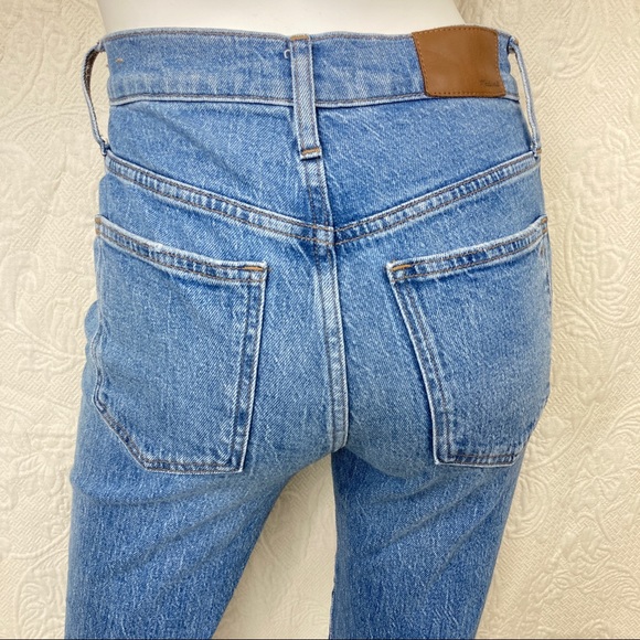 Madewell The Perfect Vintage Jean in Enmore Wash Raw Hem - Picture 8 of 15